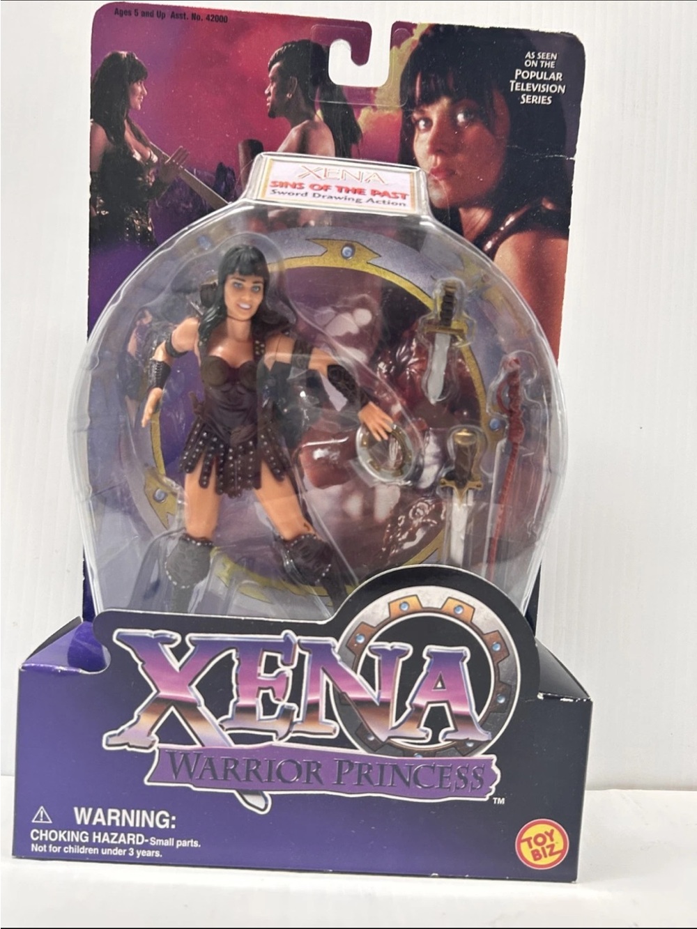 Vintage 1998 Toy Biz Xena Jumping Attack Action Figure Brand New & SEAL